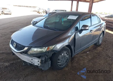 2013 Honda Civic Lx z USA, uszkodzony, nr VIN 19XFB2F53DE050763